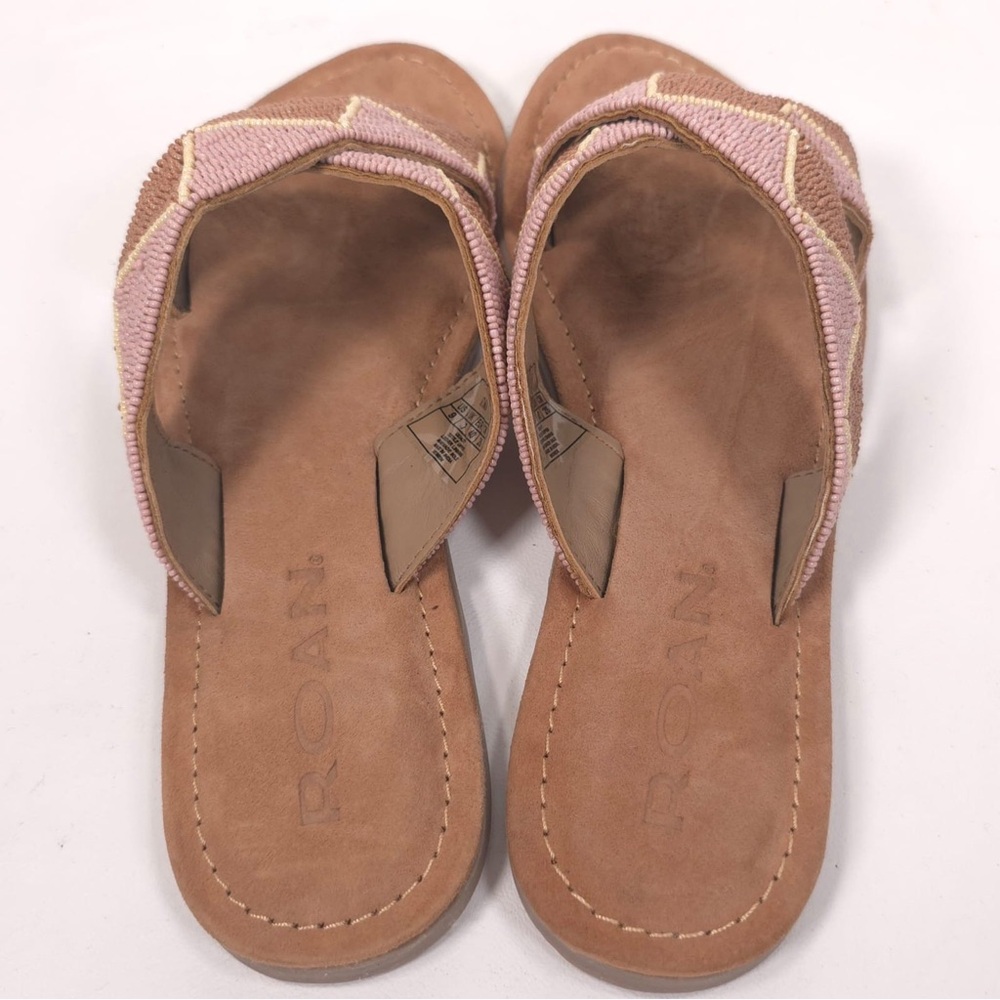 NWB Roan by Bedstu Women’s Quality Bahama Bead Sandals Scoop Bead Scobed - Picture 7 of 11